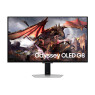 SAMSUNG Odyssey G8 32" 4K UHD OLED Gaming Monitor, 240Hz Refresh Rate,0.03ms Response, AMD FreeSync, HDR10+ 1B Colors, Built-in 10W Speakers & Smart Features, Silver | LS32DG802SMXUE